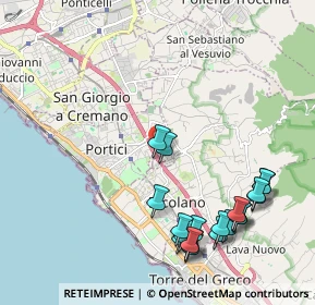 Mappa Via Madonnelle, 80056 Ercolano NA, Italia (2.59)