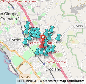 Mappa Via Madonnelle, 80056 Ercolano NA, Italia (0.6095)