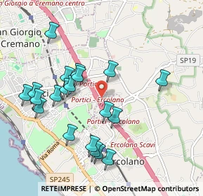 Mappa Via Madonnelle, 80056 Ercolano NA, Italia (1.0755)