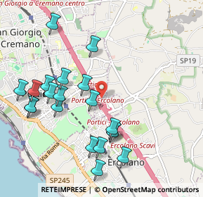 Mappa Via Madonnelle, 80056 Ercolano NA, Italia (1.164)