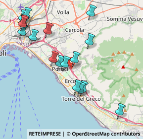 Mappa Via Madonnelle, 80056 Ercolano NA, Italia (4.69176)