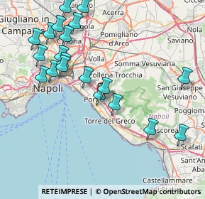 Mappa Via Madonnelle, 80056 Ercolano NA, Italia (9.592)
