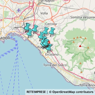 Mappa Via Flotard de Lauzieres de Themines, 80055 Portici NA, Italia (2.31154)