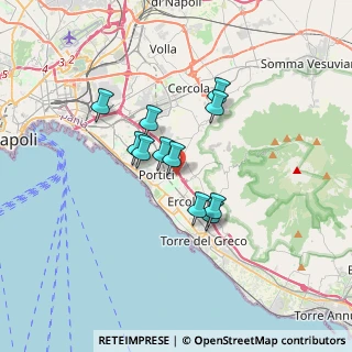 Mappa Via Flotard de Lauzieres de Themines, 80055 Portici NA, Italia (2.71091)
