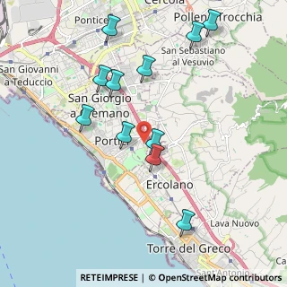 Mappa Via Flotard de Lauzieres de Themines, 80055 Portici NA, Italia (2.20727)