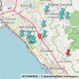Mappa Via Flotard de Lauzieres de Themines, 80055 Portici NA, Italia (2.2375)