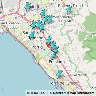 Mappa Via Flotard de Lauzieres de Themines, 80055 Portici NA, Italia (2.07643)