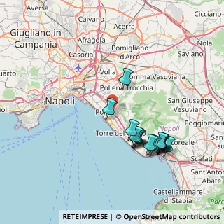 Mappa Via Flotard de Lauzieres de Themines, 80055 Portici NA, Italia (8.12941)