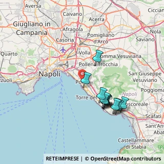 Mappa Viale II Melina, 80055 Portici NA, Italia (7.77917)