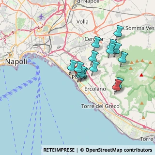 Mappa Viale II Melina, 80055 Portici NA, Italia (3.04067)