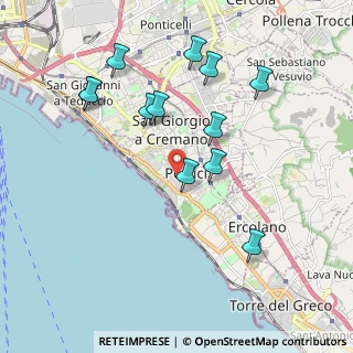 Mappa Viale II Melina, 80055 Portici NA, Italia (2.12833)