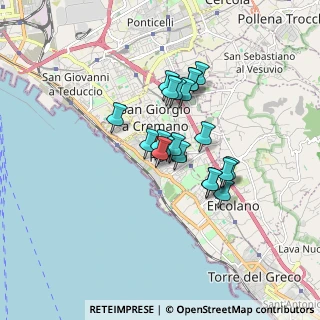 Mappa Viale II Melina, 80055 Portici NA, Italia (1.331)