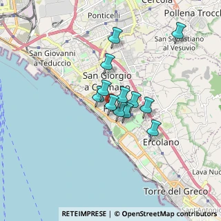 Mappa Viale II Melina, 80055 Portici NA, Italia (1.28)