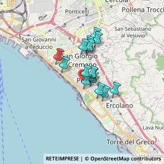 Mappa Viale II Melina, 80055 Portici NA, Italia (1.275)