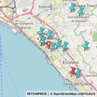 Mappa Viale II Melina, 80055 Portici NA, Italia (2.11833)