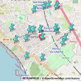 Mappa Viale Leonardo Da Vinci, 80055 Portici NA, Italia (0.6105)