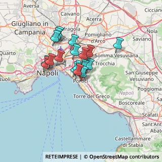 Mappa Viale Leonardo Da Vinci, 80055 Portici NA, Italia (5.72444)