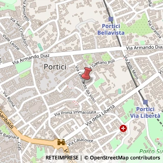 Mappa Viale leonardo da vinci 16, 80055 Portici, Napoli (Campania)