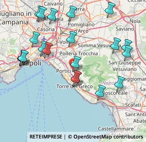 Mappa Via Cozzolino Benedetto Sacerdote, 80056 Ercolano NA, Italia (9.7095)