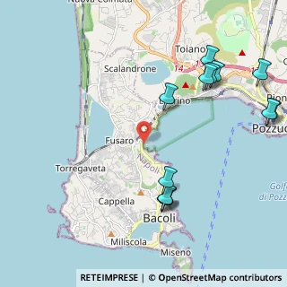 Mappa Baia, 80070 Bacoli NA, Italia (2.73833)