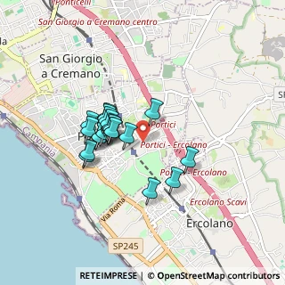 Mappa Parco Schiano, 80055 Portici NA, Italia (0.7295)