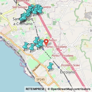 Mappa Parco Schiano, 80055 Portici NA, Italia (1.4205)