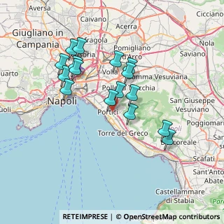 Mappa Via Libertà IV Traversa Destra, 80055 Portici NA, Italia (7.03313)
