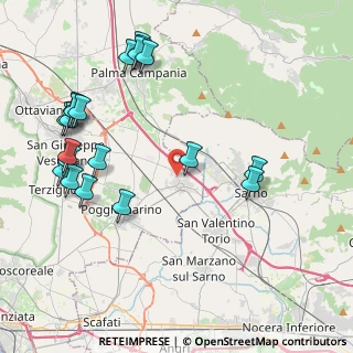 Mappa Via Palma Prima Traversa Sinistra, 80040 Striano NA, Italia (5.3285)