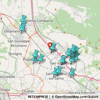 Mappa Via Palma Prima Traversa Sinistra, 80040 Striano NA, Italia (4.276)