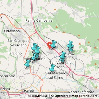 Mappa Via Palma Prima Traversa Sinistra, 80040 Striano NA, Italia (3.47583)