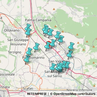 Mappa Via Palma Prima Traversa Sinistra, 80040 Striano NA, Italia (3.673)