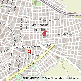 Mappa Via Casale, 115, 70024 Gravina in Puglia, Bari (Puglia)