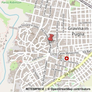 Mappa Via Giuseppe Garibaldi, 5, 70024 Gravina in Puglia, Bari (Puglia)