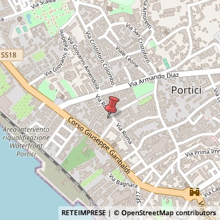Mappa Via Roma, 28, 80055 Portici, Napoli (Campania)