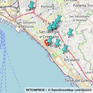 Mappa Piazza Giacomo Matteotti, 80055 Portici NA, Italia (2.02545)