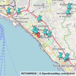 Mappa Piazza Giacomo Matteotti, 80055 Portici NA, Italia (2.94333)