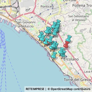 Mappa Piazza Giacomo Matteotti, 80055 Portici NA, Italia (1.265)