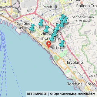 Mappa Piazza Giacomo Matteotti, 80055 Portici NA, Italia (1.79182)