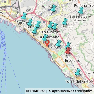 Mappa Piazza Giacomo Matteotti, 80055 Portici NA, Italia (2.34214)