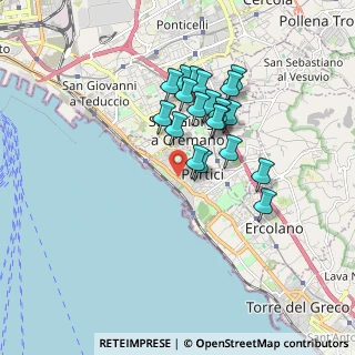 Mappa Centro Diagnostico Mandarino, 80055 Portici NA, Italia (1.583)