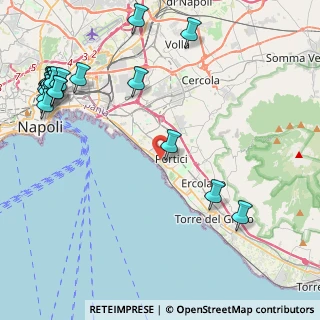 Mappa Centro Diagnostico Mandarino, 80055 Portici NA, Italia (6.4925)
