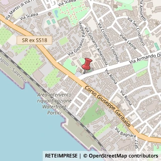 Mappa Via Armando Diaz, 1, 80055 Portici, Napoli (Campania)