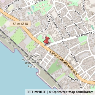Mappa Corso garibaldi 187, 80055 Portici, Napoli (Campania)