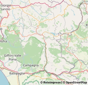 Mappa 83040 Caposele AV, Italia (11.7145)