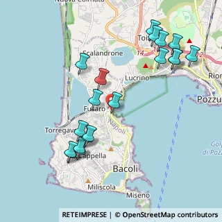 Mappa Porto di Baia, 80070 Bacoli NA, Italia (2.39895)