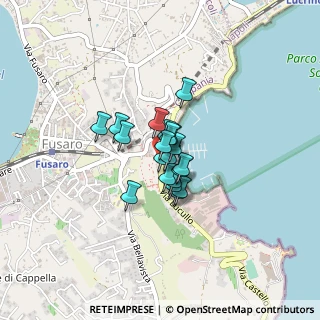 Mappa Porto di Baia, 80070 Bacoli NA, Italia (0.228)