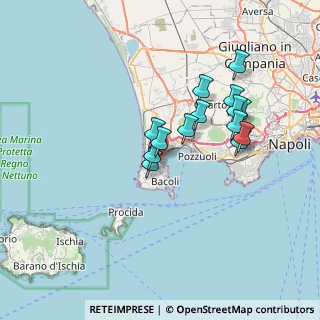 Mappa Porto di Baia, 80070 Bacoli NA, Italia (6.38786)