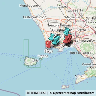 Mappa Porto di Baia, 80070 Bacoli NA, Italia (10.9505)