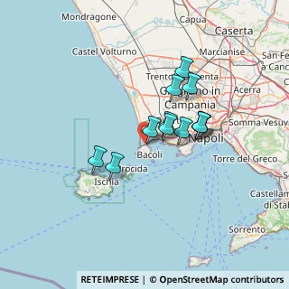Mappa Via Ottaviano Augusto, 80070 Bacoli NA, Italia (11.035)