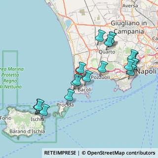 Mappa Via Ottaviano Augusto, 80070 Bacoli NA, Italia (9.118)